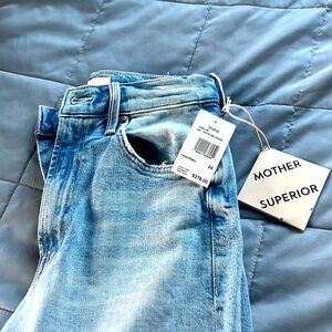 MOTHER ankle scooter jeans